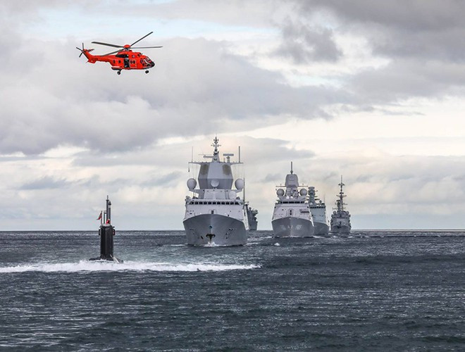 Trong cuộc tập luyện này, đội tàu hải quân NATO cho thấy có thể đối phó với biển động, máy bay thực hành neo ở trên cao thời gian dài, và mở rộng hoạt động trong một vùng biển lớn.