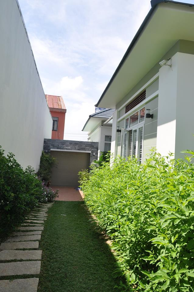 Cây xanh xuất hiện ở mọi góc khiến sự oi bức mùa hè như bị đánh bật.