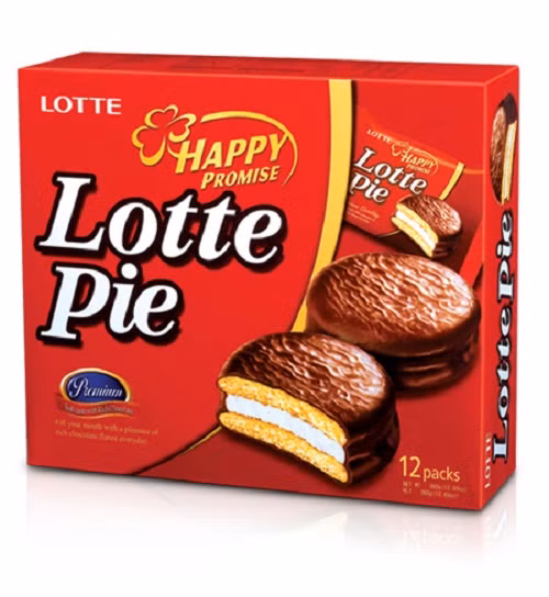 Bánh Choco Pie của Lotte 2 lần bị thu hồi tại Canada. Ảnh: Internet.