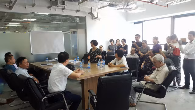 Cư dân Stacity bày tỏ hàng loạt bức xúc với Đoàn kiểm tra.