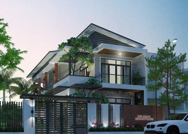 Nhà 2 mặt tiền thoáng đãng có thể kết hợp để ở và kinh doanh. Ảnh: Thietkenhadepmoi.