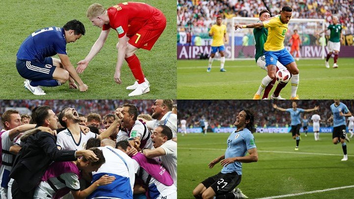 Trong lúc World Cup 2018 đầy kịch tính để đi tới trận chung kết thì nhiều món hàng liên quan đến giải đấu này trở thành mặt hàng hút khách đem lại nguồn thu khổng lồ cho người bán. Ảnh: Vietnamnet.