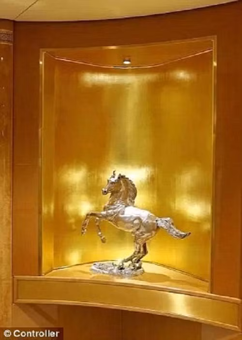 Đồ trang trí bắt mắt.