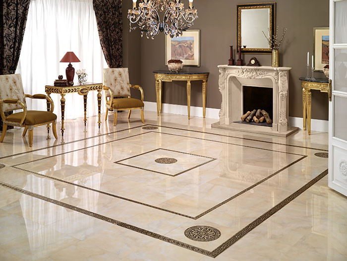 Hoa văn trang trí đơn giản nhẹ nhàng tạo điểm nhấn cho căn phòng. Ảnh: Taicera.