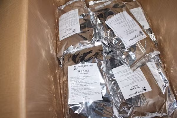 Lô hàng bị phát hiện tại Heekcaa.