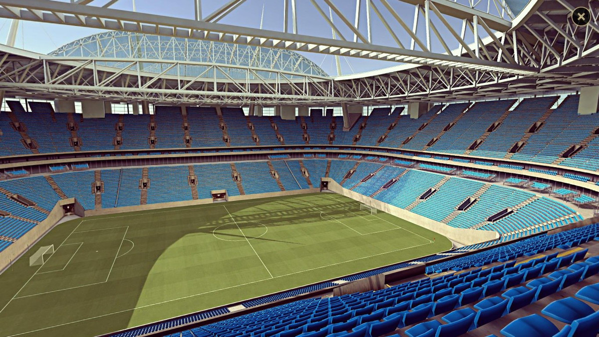 Với chi phí xây dựng khoảng 1,1 tỷ USD, Saint Petersburg Stadium được coi là một trong những sân vận động đắt nhất từ trước đến nay. Ảnh: Piterarena.