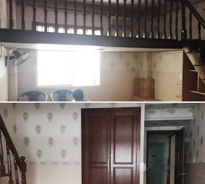 Căn hộ tập thể có gác xép không thể đáp ứng nhu cầu sinh hoạt hàng ngày.