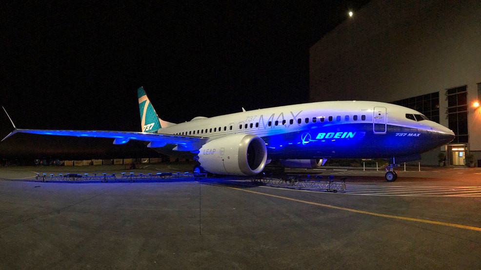 Boeing 737 MAX là dòng máy bay Mỹ được phát triển bởi hãng Boeing Commercial Airplanes. Ảnh: Komo.