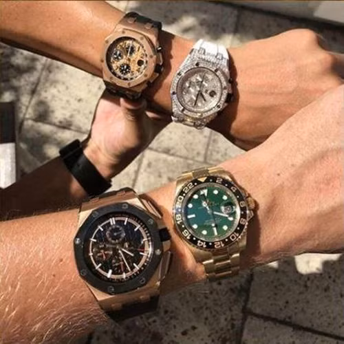 Sở thích của các thiếu gia Đức là sưu tập đồng hồ hàng hiệu.