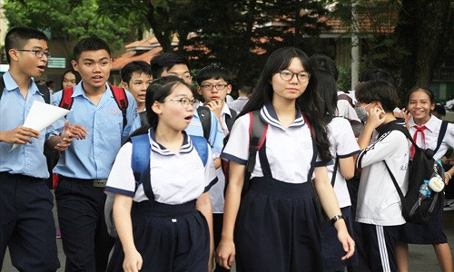 Cần tạo tâm lý thoải mái cho các thí sinh trước giờ nước rút kỳ thi tuyển sinh lớp 10 năm học 2018-2019. Ảnh: P.V