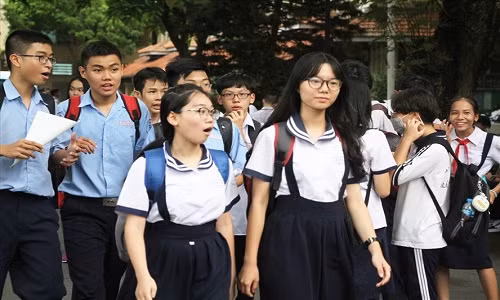 Cần tạo tâm lý thoải mái cho các thí sinh trước giờ nước rút kỳ thi tuyển sinh lớp 10 năm học 2018-2019. Ảnh: P.V