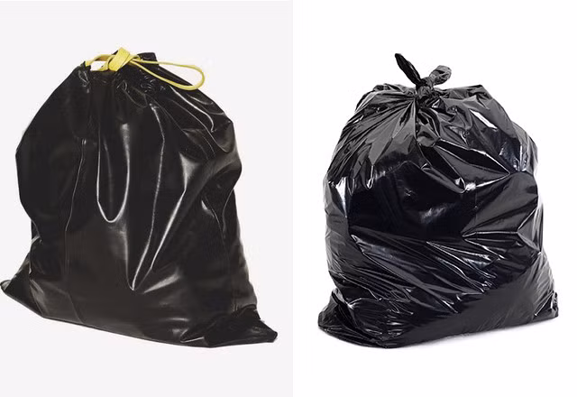 Túi xách của thương hiệu Tây Ban Nha BIIS làm từ chất liệu da cao cấp có giá từ 6-10 triệu đồng nhưng kiểu dáng ý hệt túi đựng rác. Ảnh: Zing.