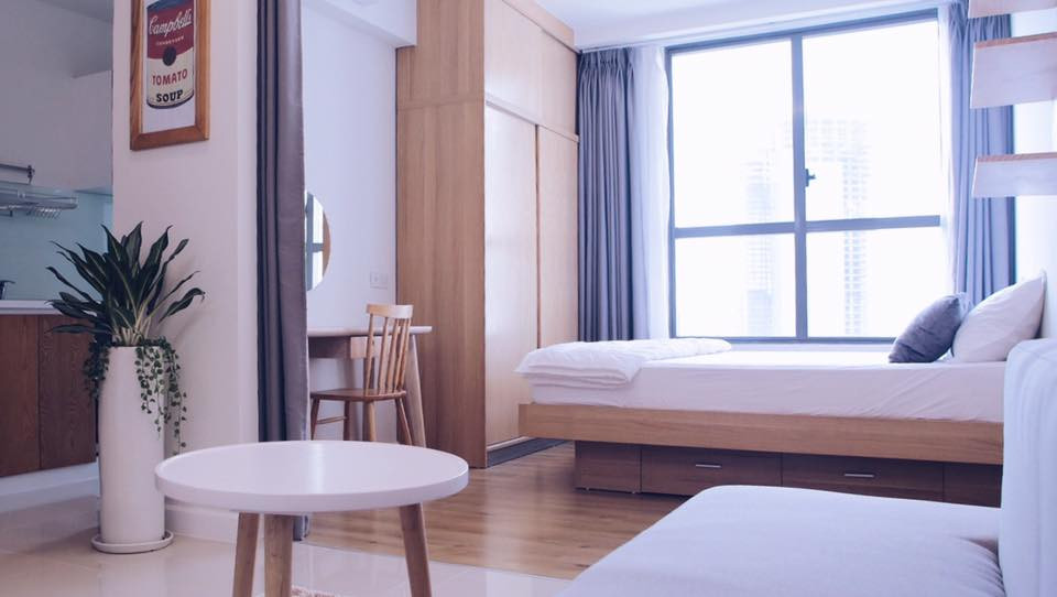 Căn hộ không quá lớn nhưng có thiết kế hiện đại và không gian hợp lý. Ảnh: Dân Việt.