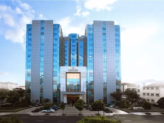 Để chuẩn bị cho trận bán kết gặp U23 Qatar, các cầu thủ U23 Việt Nam nghỉ tại khách sạn Olympic Mingdu International Hotel (Thường Châu). Ảnh: Ctrip.