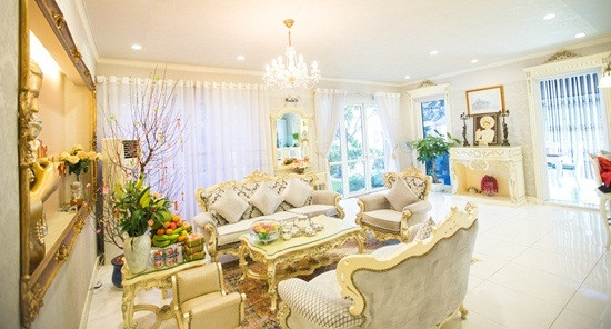 Bên trong là không gian sống vô cùng sang trọng. Ảnh: Vietnamnet.