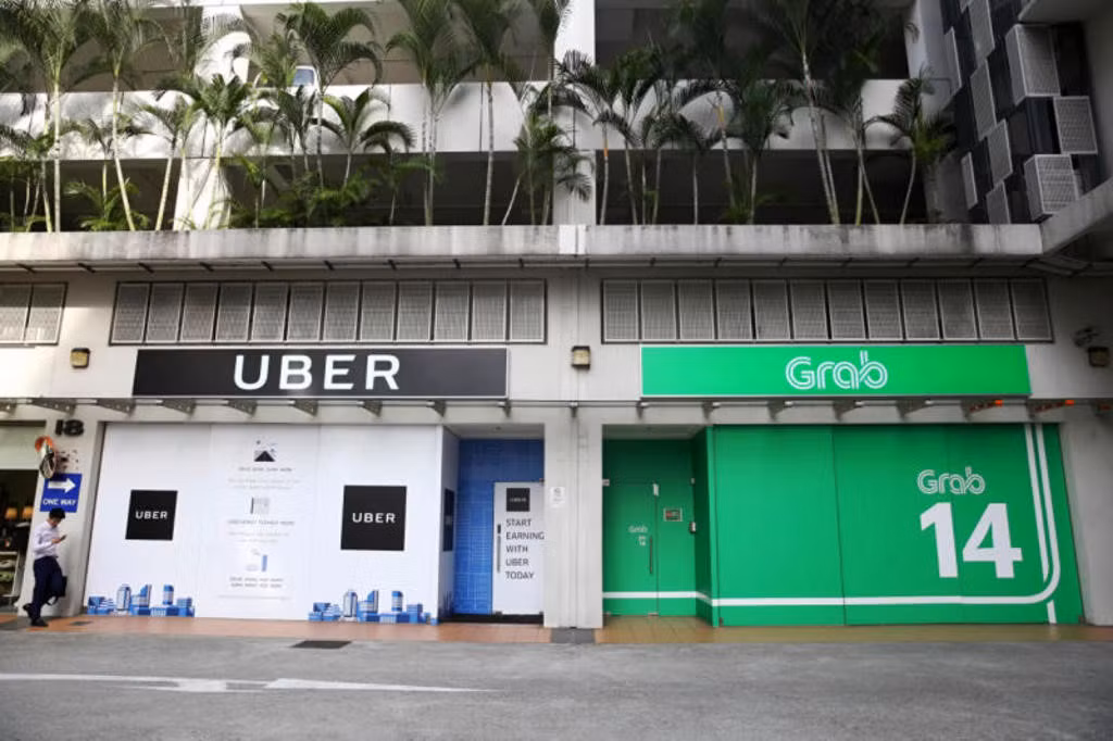 Không chỉ thâu tóm được thị trường, Grab sẽ nhận được sự trợ giúp từ Uber để khai thác tốt thị trường Đông Nam Á. Ảnh: Today.