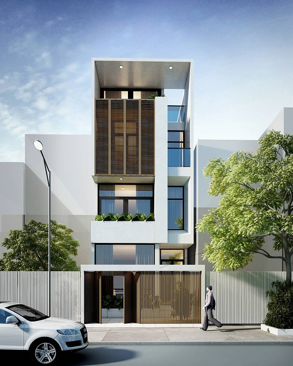 Thiết kế phá cách, gần gũi thiên nhiên. Ảnh: Song Phát Construction.