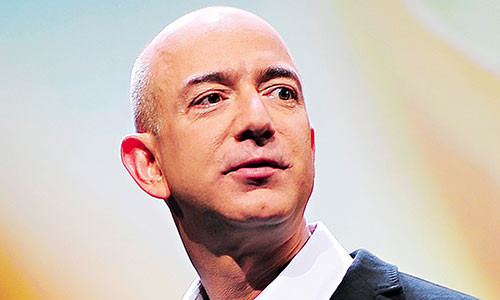 Tỷ phú Jeff Bezos.