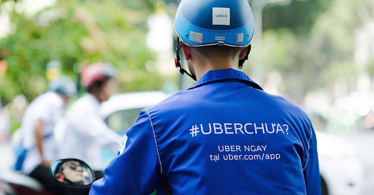 Tháng 3/2018, Uber thông báo bán toàn bộ thị trường Đông Nam Á cho đối thủ Grab. Đến ngày 8/4/2018, Uber chính thức dừng hoạt động tại khu vực này, trong đó có Việt Nam. Ảnh: Uber Driver Requirements.