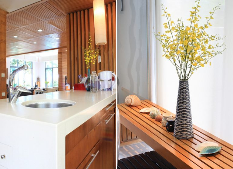 Sự tinh tế thể hiện qua từng góc nhỏ trong ngôi biệt thự 3 tầng.