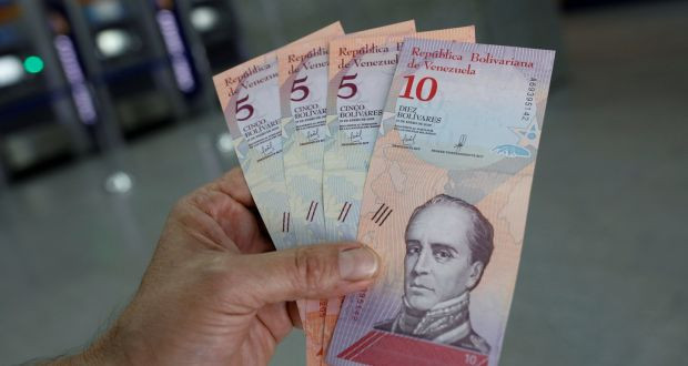 Đồng tiền mới của Venezuela Sovereign Bolivar sẽ có các mệnh giá 2, 5, 10, 20, 50, 100, 200 và 500. Ảnh: The Irish Times.