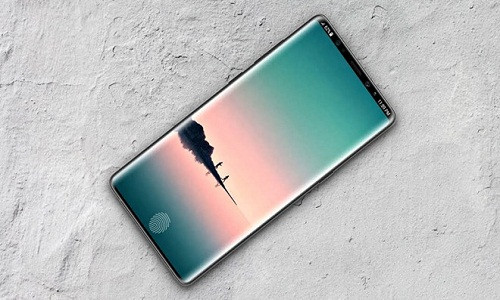 Một bản concept chiếc Galaxy Note 9.