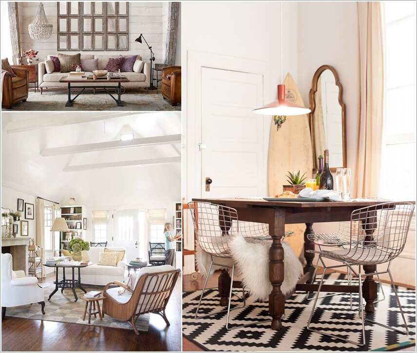 Sự kết hợp giữa thiết kế hiện đại với các mảnh đồ nội thất cổ tạo ra một kết quả tuyệt vời và sẽ trở thành xu hướng cho thiết kế nội thất năm 2019. Ảnh: Aid.