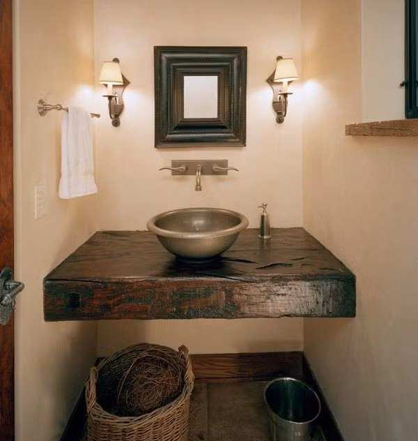 Một phòng tắm với trang thiết bị hiện đại nhưng được bố trí và thiết kế theo phong cách Vintage hoài cổ sẽ là một trong những điểm nhấn quan trọng trong năm 2019. Ảnh: Blognhadep.