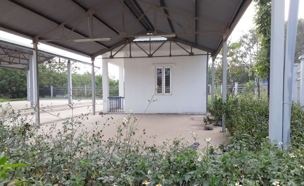 Theo tiến độ, dự án này phải hoàn thành vào năm 2013 nhưng đến đầu năm 2018 dự án vẫn bị bỏ hoang. Ảnh: Kinhtedothi.