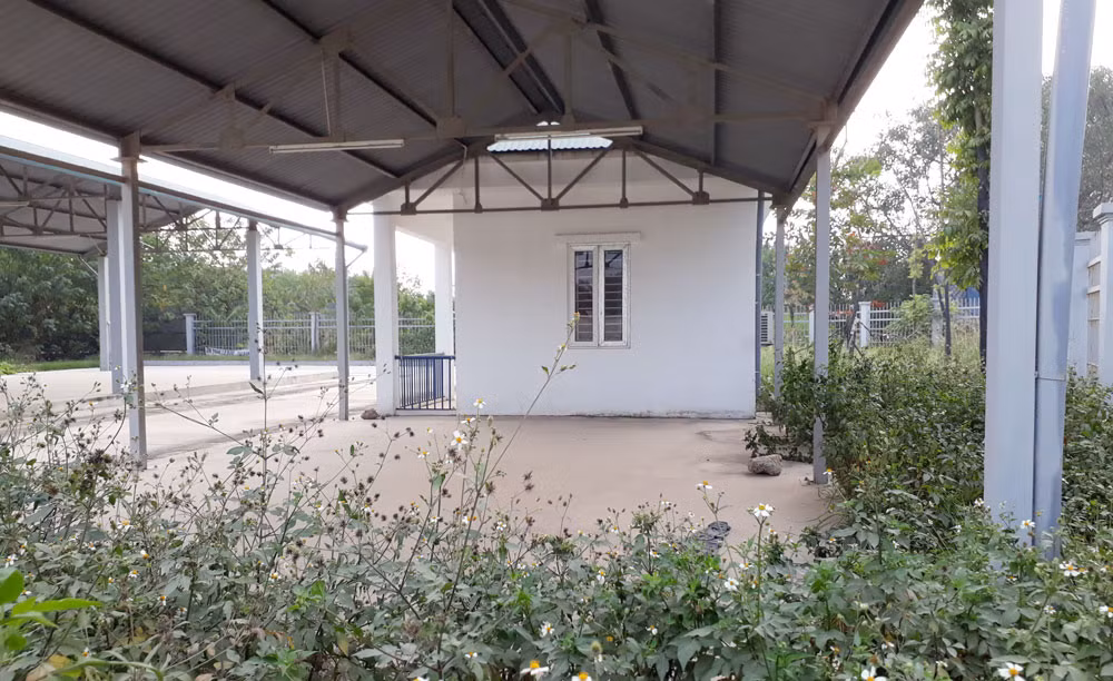 Theo tiến độ, dự án này phải hoàn thành vào năm 2013 nhưng đến đầu năm 2018 dự án vẫn bị bỏ hoang. Ảnh: Kinhtedothi.