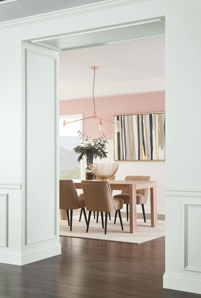 Gam màu pastel được đánh giá là màu sơn nhà đẹp lại thanh thoát.