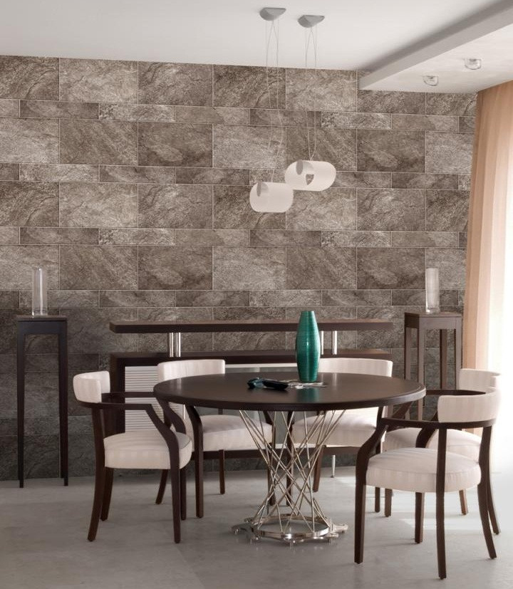 Gam màu đặc trưng, gần gũi với thiên nhiên của giấy dán tường khiến bạn có cảm giác như đang ở trong khung cảnh tự nhiên kỳ thú, vừa lạ vừa quen. Ảnh: Giaydantuong.