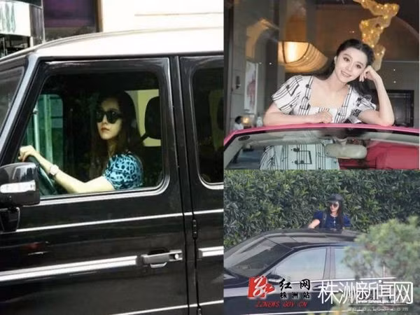 Ngoài bất động sản, người đẹp còn có hàng chục chiếc xe hơi Mercedes hạng sang. Ảnh: Taobao.