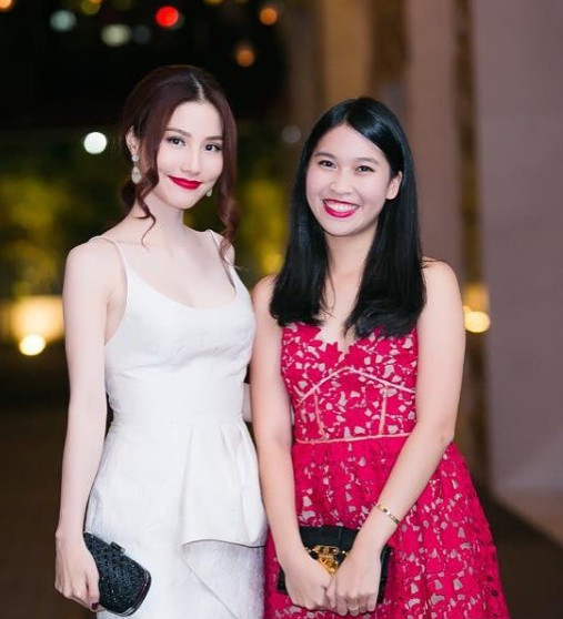 Với nền tảng gia đình, Nam Phương có nhiều mối quan hệ thân thiết với các nghệ sĩ tên tuổi ở Việt Nam. Ảnh: Saostar.