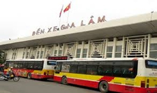 Điểm cuối là bến xe Gia Lâm. Ảnh: Vietnamnet.