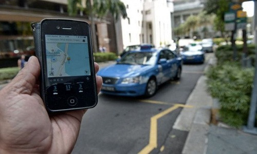Uber bắt đầu hoạt động tại thị trường Đông Nam Á từ năm 2013 ở Singapore. Sự góp mặt của Uber đã khiến lượng khách taxi ở quốc đảo này giảm sút nghiêm trọng. Ảnh: City AM.