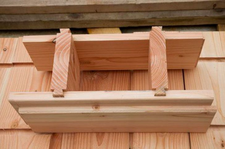 Được làm bằng cây linh sam với phần lõi gỗ chắc chắn, loại gạch này hoạt động tương tự các khối gỗ truyền thống mà trẻ em chơi lắp ráp. Ảnh: Printest.