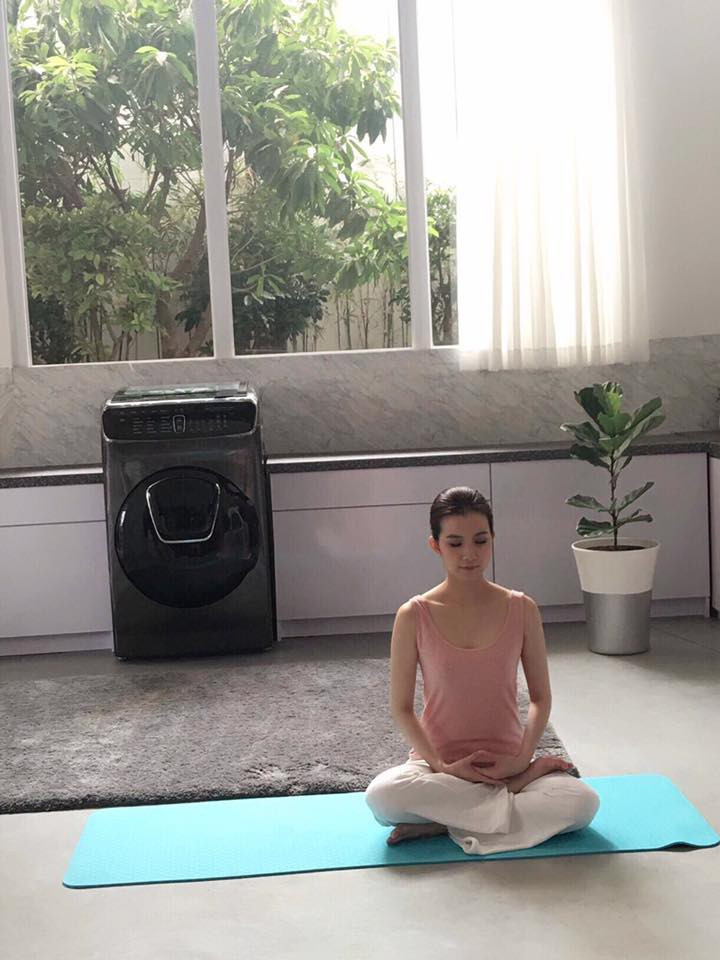 Cô có đời sống hạnh phúc, bình yên bên gia đình