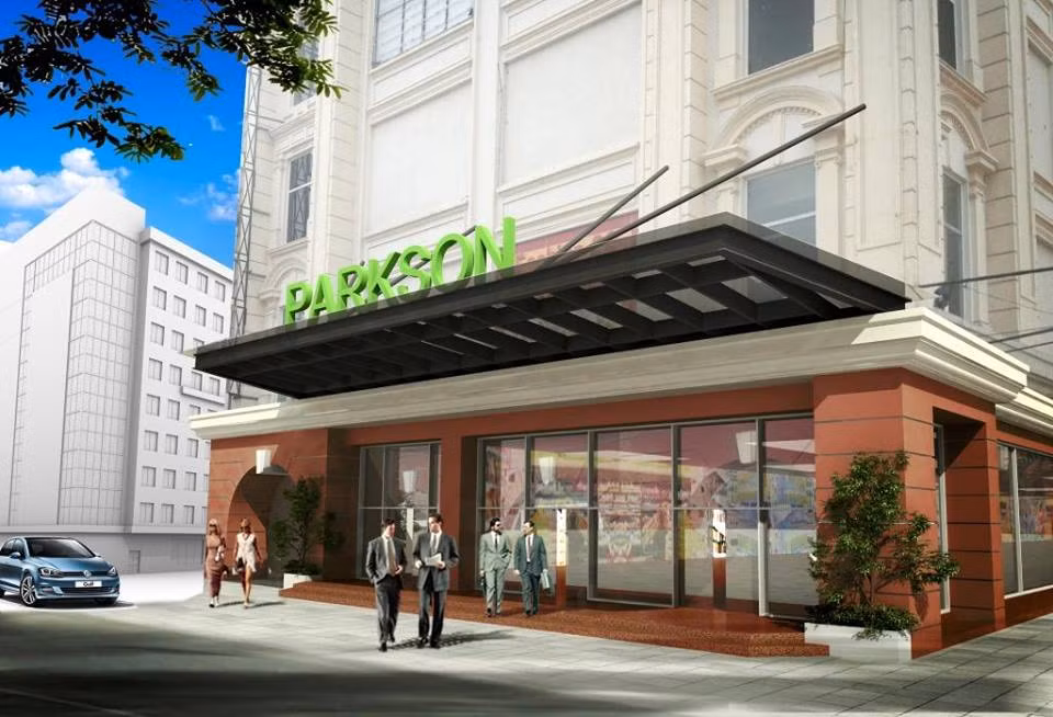 Hiện Parkson còn lại 6 TTTM hoạt động tại Việt Nam, trong đó 4 tại TP HCM, 1 tại Hải Phòng và 1 tại Đà Nẵng. Ảnh: Parkson Đà Nẵng.
