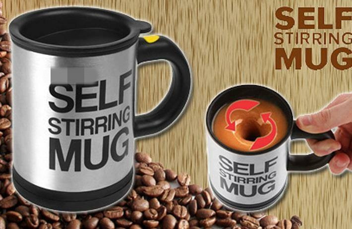 Cốc tự khuấy không cần thìa sẽ giúp bạn gái nhanh chóng có một cốc nước ngon lành, không mất thời gian pha chế. Ảnh: FB Ngoc Anh.