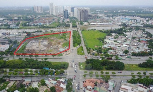 Khu IV thuộc dự án Khu dân cư ven sông được Công ty Tân Thuận bán lại cho Quốc Cường Gia Lai