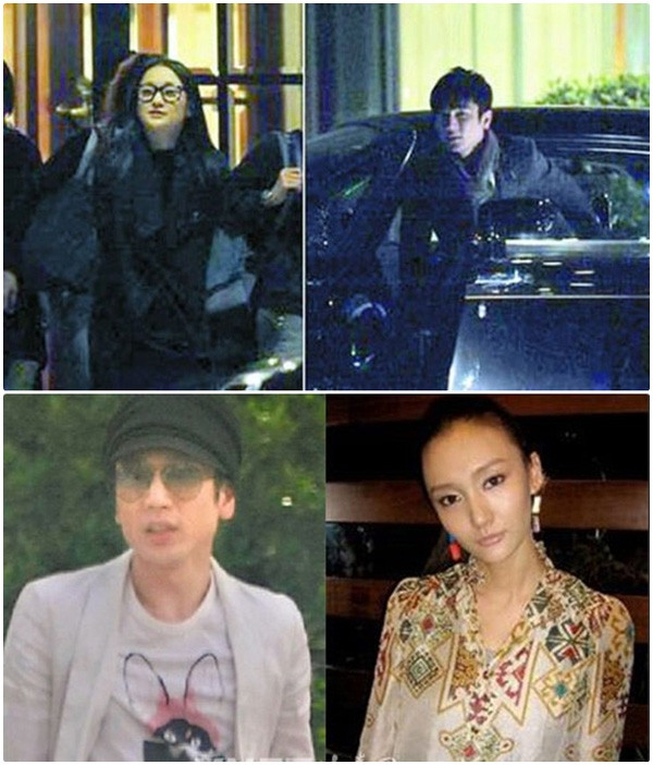 Vương Thước còn nổi tiếng bởi mối tình tốn nhiều giấy mực của báo giới với nữ diễn viên nổi tiếng Châu Tấn. Có tin đồn rằng thời còn cặp kè với Châu Tấn, Vương Thước đã tổ chức màn bắn pháo hoa dài 20 phút để chúc mừng sinh nhật bạn gái. Ảnh: Internet.