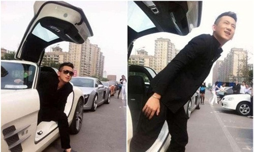 Là con trai của đại gia bất động sản Vương Chí Tài, Vương Thước được biết đến với tên gọi: Thiếu gia chịu chơi nhất Bắc Kinh vì sự chơi ngông. Ảnh: Internet.