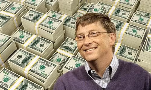 Trong khi đó, tỷ phú Bill Gates có thể kiếm được 250 USD chỉ trong một giây. Ảnh: Business Insider.
