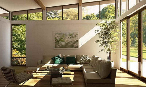 Màu sắc chủ đạo trang trí nội thất nhà ở Nhật Bản là trung tính và màu sắc tự nhiên. Ảnh: Drkarchitects.