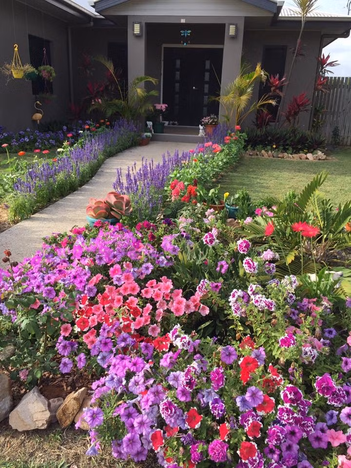 Đủ các loài hoa rực rỡ. Ảnh: Doisongphaply.