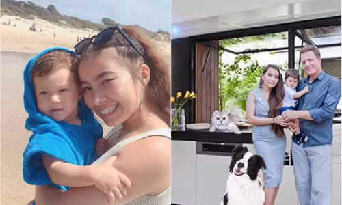 Cuộc sống hạnh phúc của hai vợ chồng ở Úc.