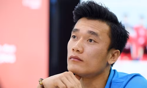 Thử thách mới ở V.League 2018 đang chờ Bùi Tiến Dũng vượt qua. Ảnh: Tiến Tuấn.