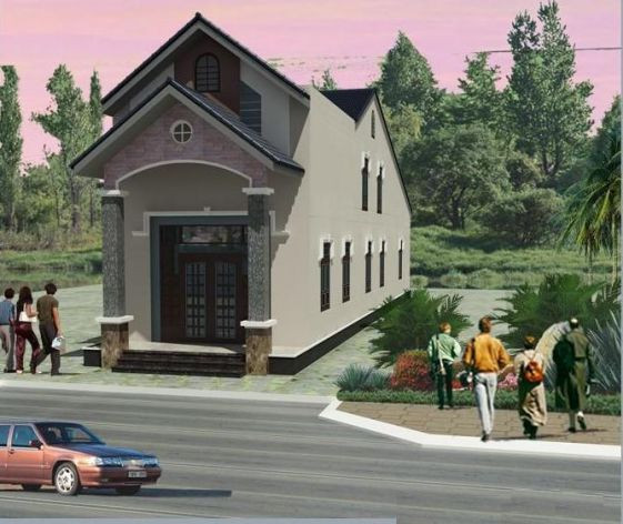 Trong điều kiện đất ngày càng chật hẹp thì mẫu nhà cấp 4 gác lửng sẽ tiếp tục lên ngôi trong năm 2019. Ảnh: Thoitrangwiki.