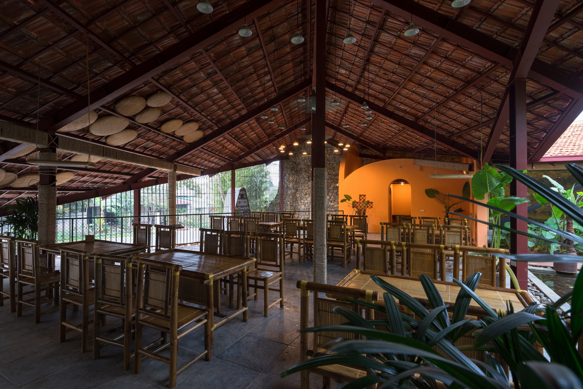 Một không gian thoáng mát đến không ngờ.